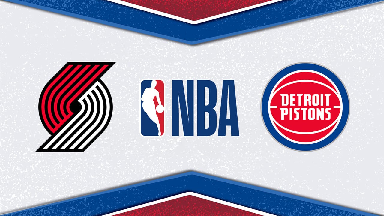Portland Trail Blazers vs Detroit Pistons