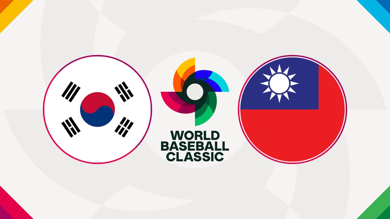 South Korea Baseball vs Chinese Taipei Baseball