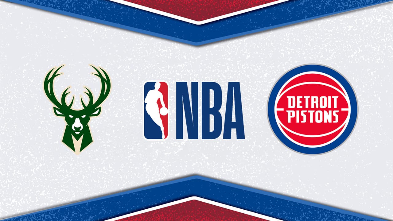 Milwaukee Bucks vs Detroit Pistons