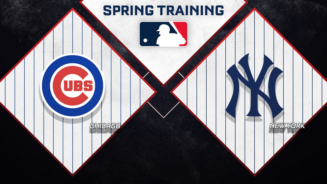 Chicago Cubs vs New York Yankees