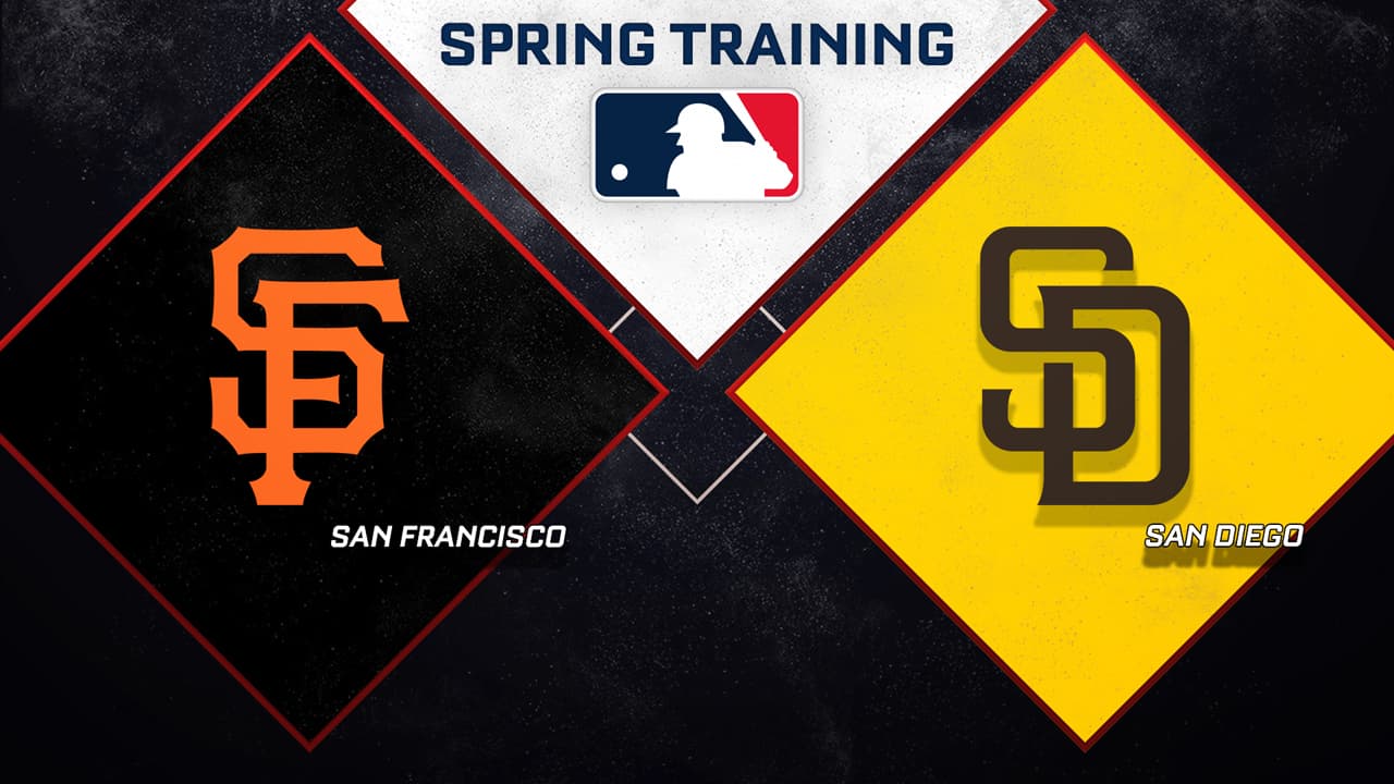 San Francisco Giants vs San Diego Padres
