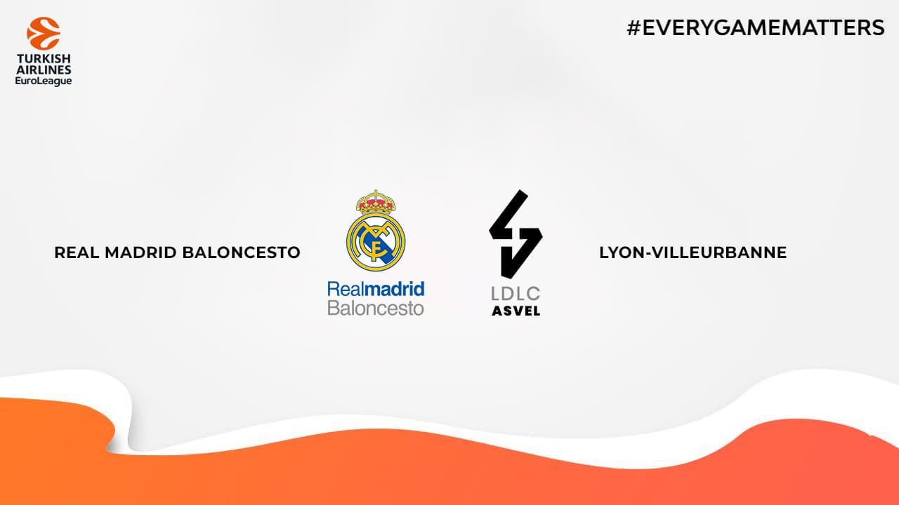 Real Madrid Baloncesto vs Lyon-Villeurbanne