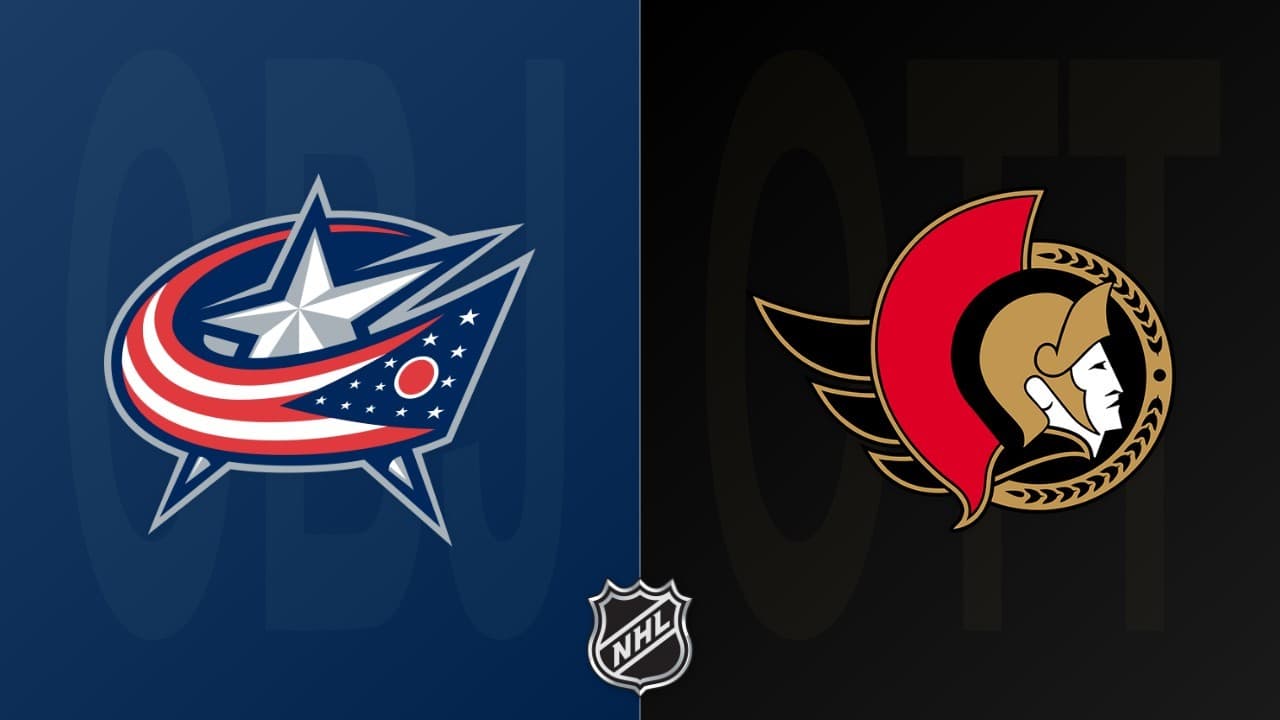 Ottawa Senators vs Columbus Blue Jackets