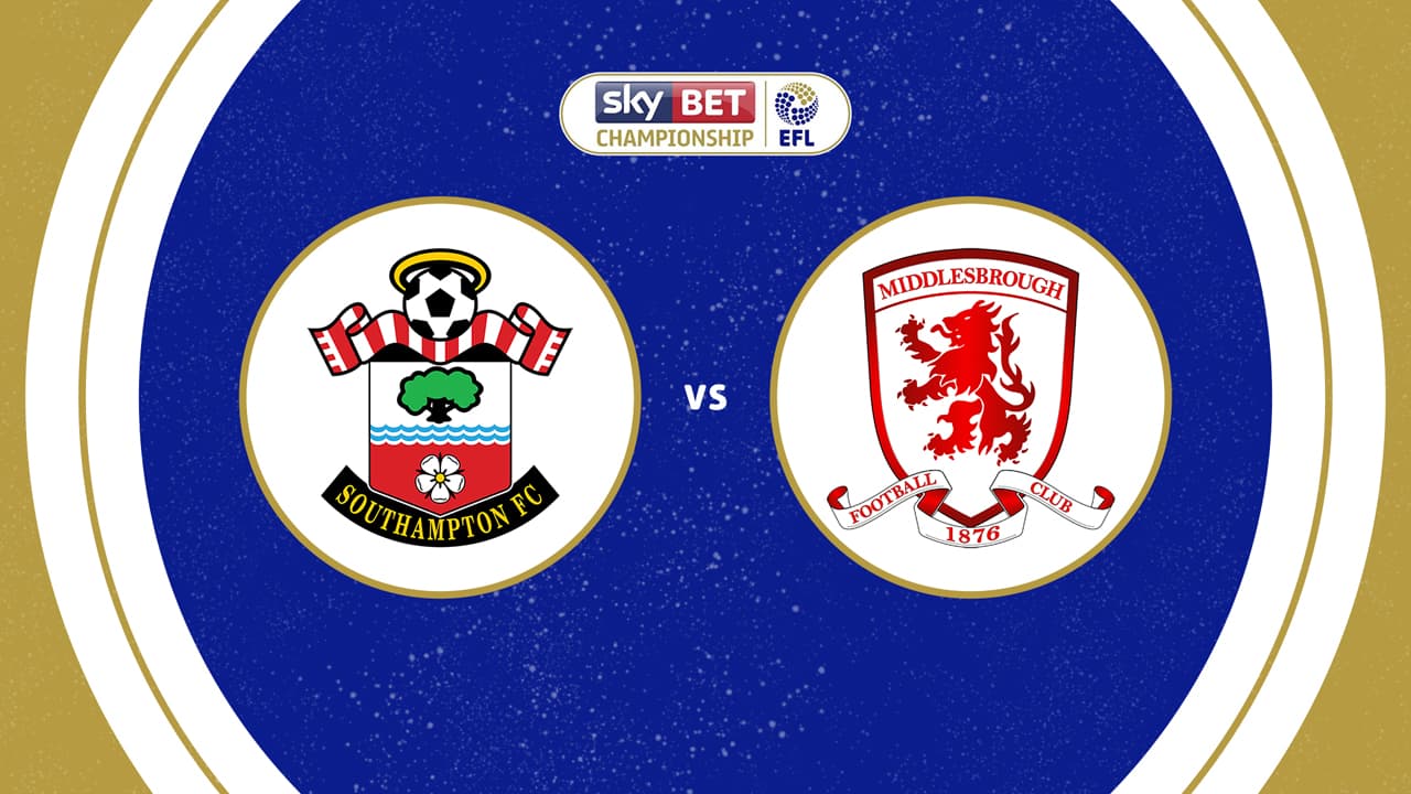 Southampton vs Middlesbrough