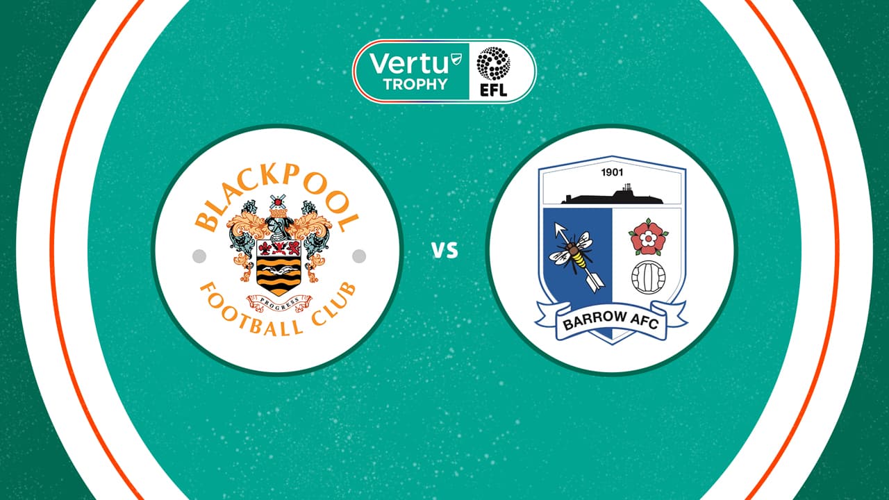 Blackpool vs Barrow