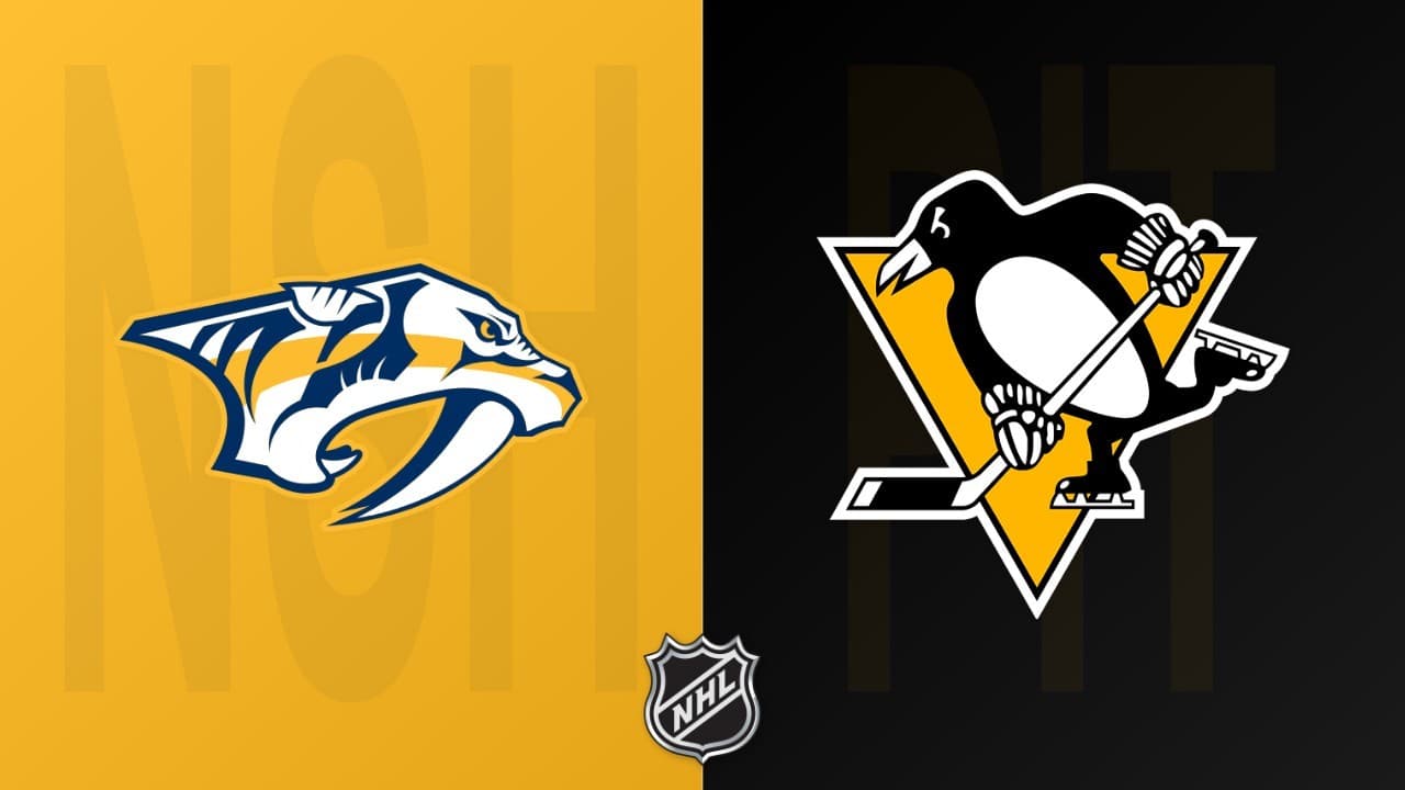 Pittsburgh Penguins vs Nashville Predators