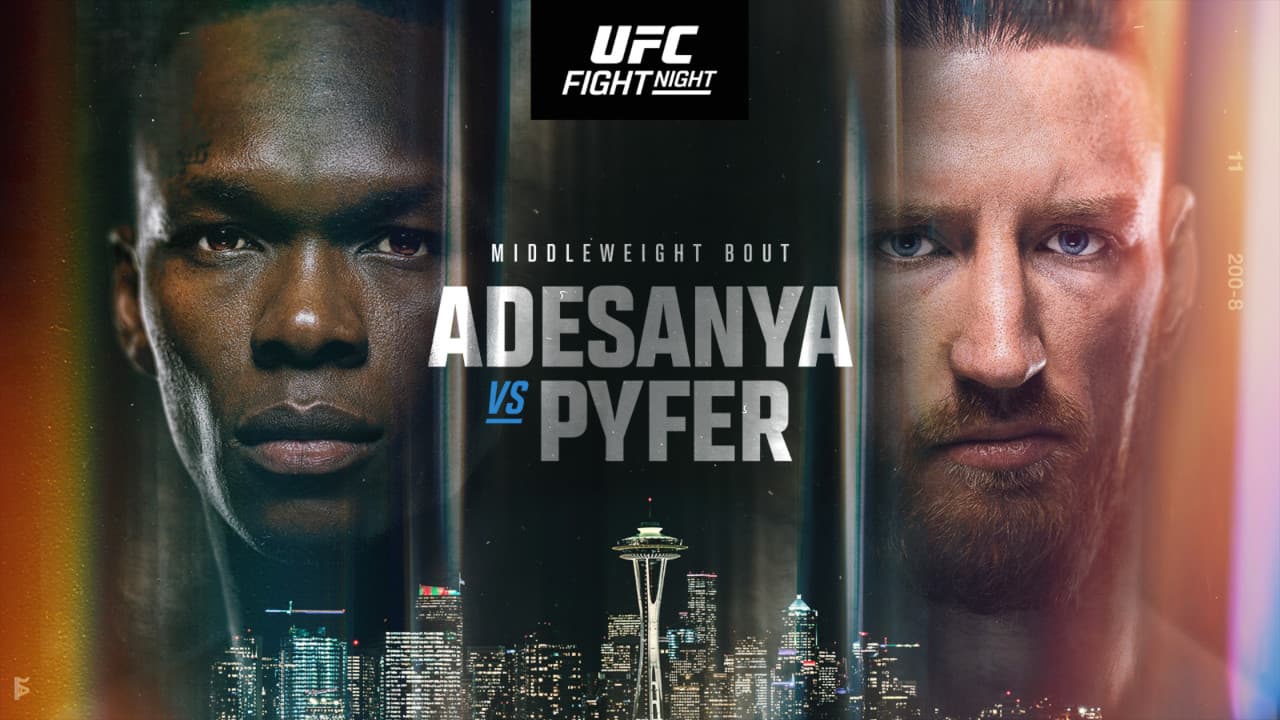 UFC Fight Night 271 Adesanya vs Pyfer