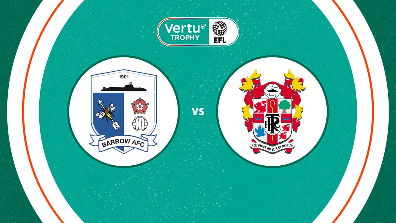 Barrow vs Tranmere Rovers