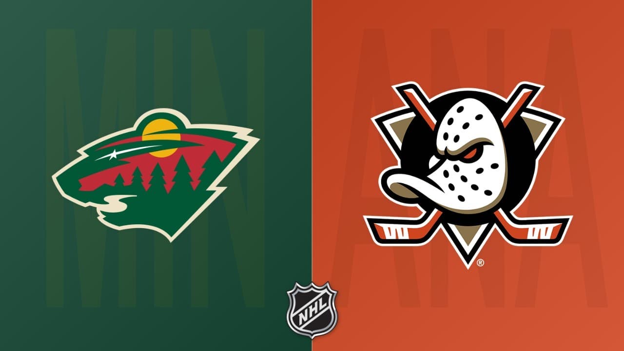Anaheim Ducks vs Minnesota Wild