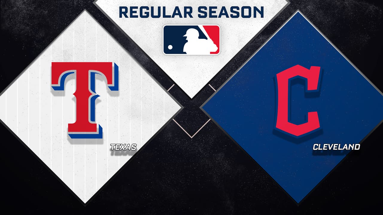 Texas Rangers vs Cleveland Guardians