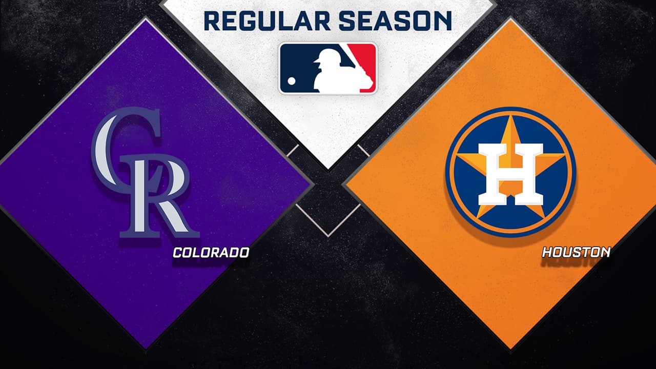 Colorado Rockies vs Houston Astros