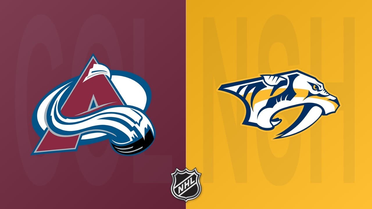 Nashville Predators vs Colorado Avalanche