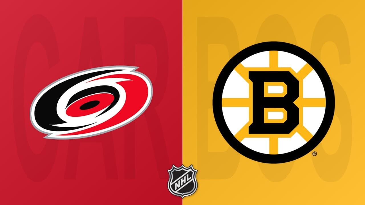 Boston Bruins vs Carolina Hurricanes