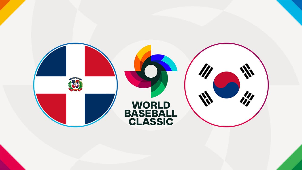 Dominican Republic Baseball vs South Korea Baseball