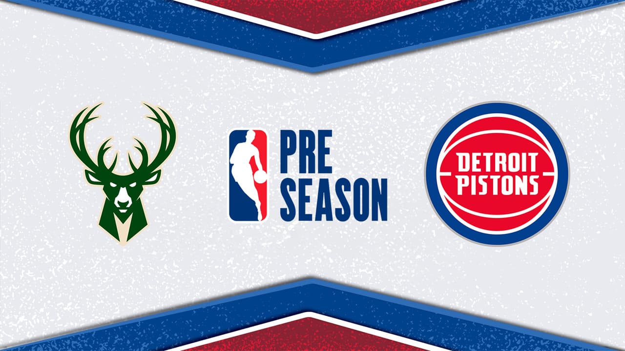 Milwaukee Bucks vs Detroit Pistons