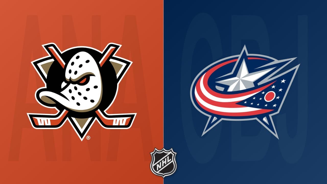 Columbus Blue Jackets vs Anaheim Ducks