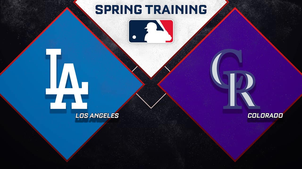 Los Angeles Dodgers vs Colorado Rockies