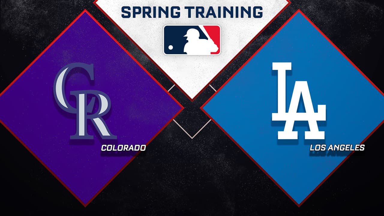 Colorado Rockies vs Los Angeles Dodgers