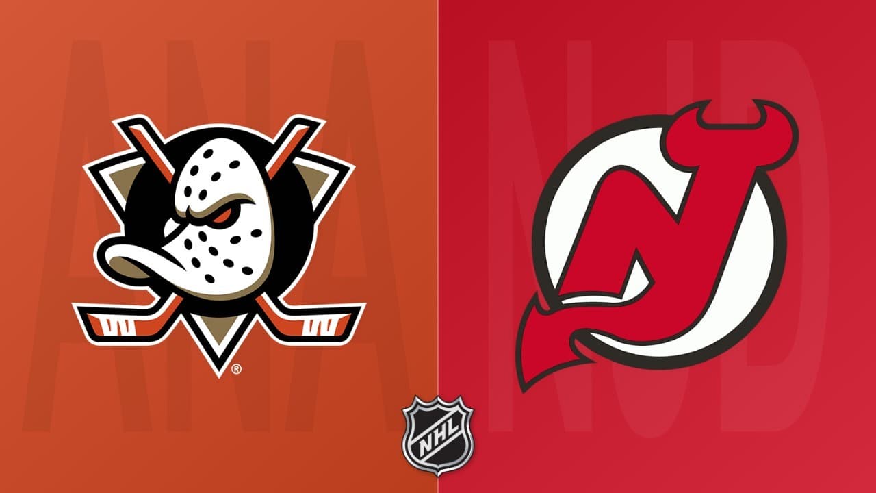 New Jersey Devils vs Anaheim Ducks