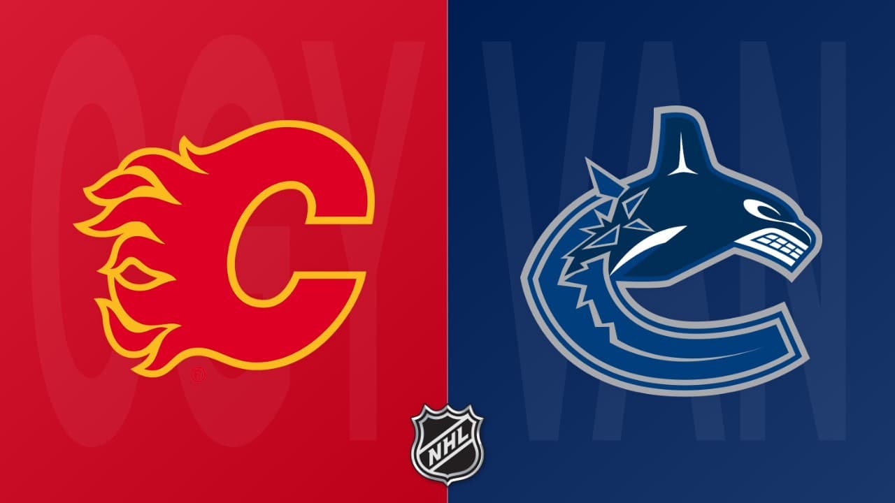 Vancouver Canucks vs Calgary Flames