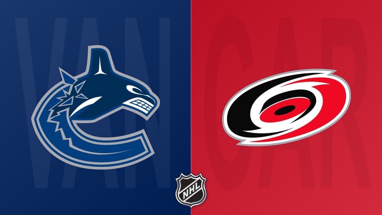 Carolina Hurricanes vs Vancouver Canucks