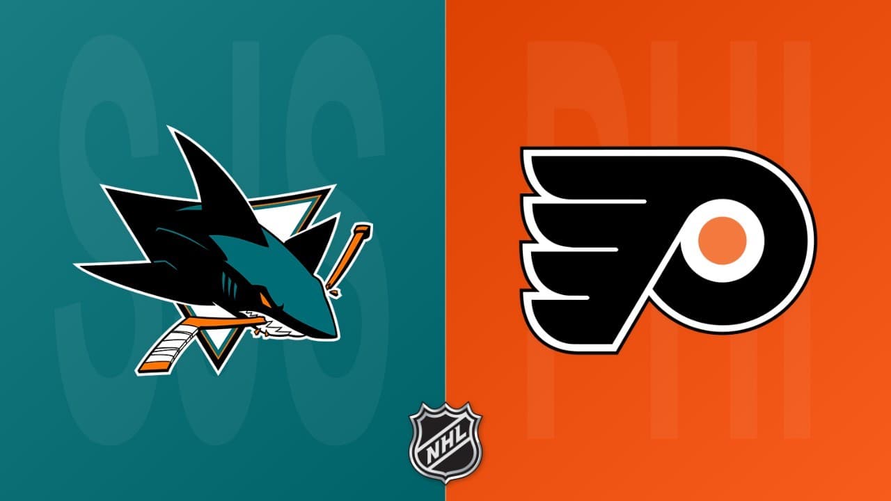 Philadelphia Flyers vs San Jose Sharks