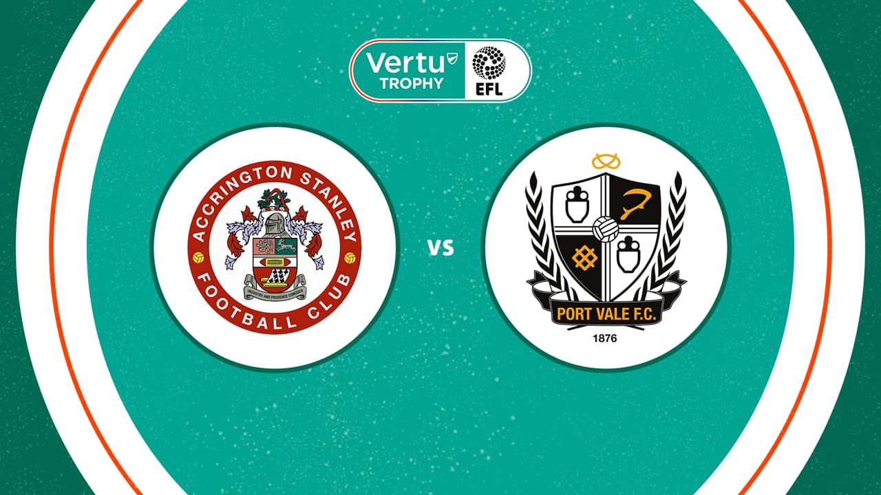 Accrington Stanley vs Port Vale