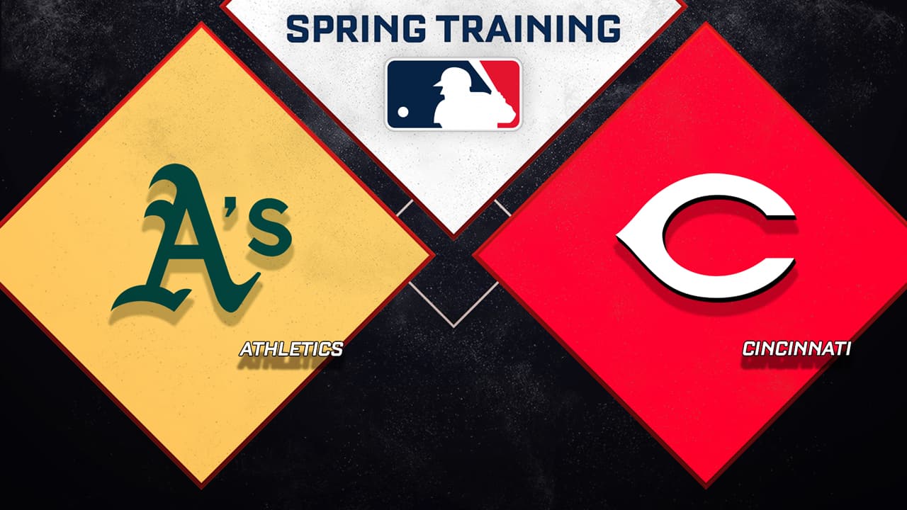 Athletics vs Cincinnati Reds