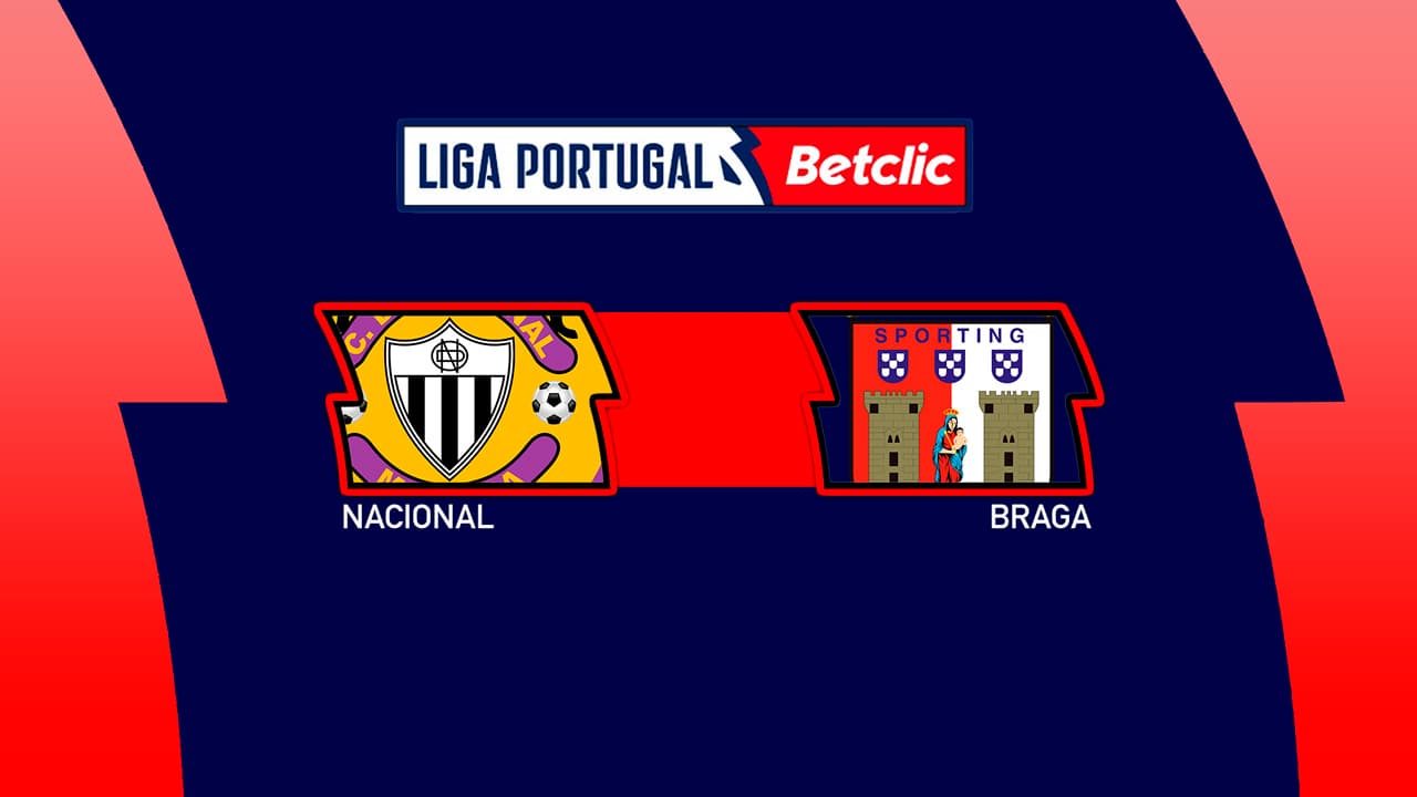 Nacional de Madeira vs Braga