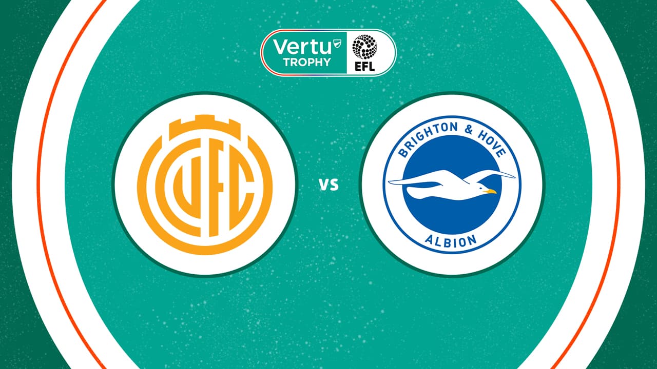 Cambridge United vs Brighton and Hove Albion U21