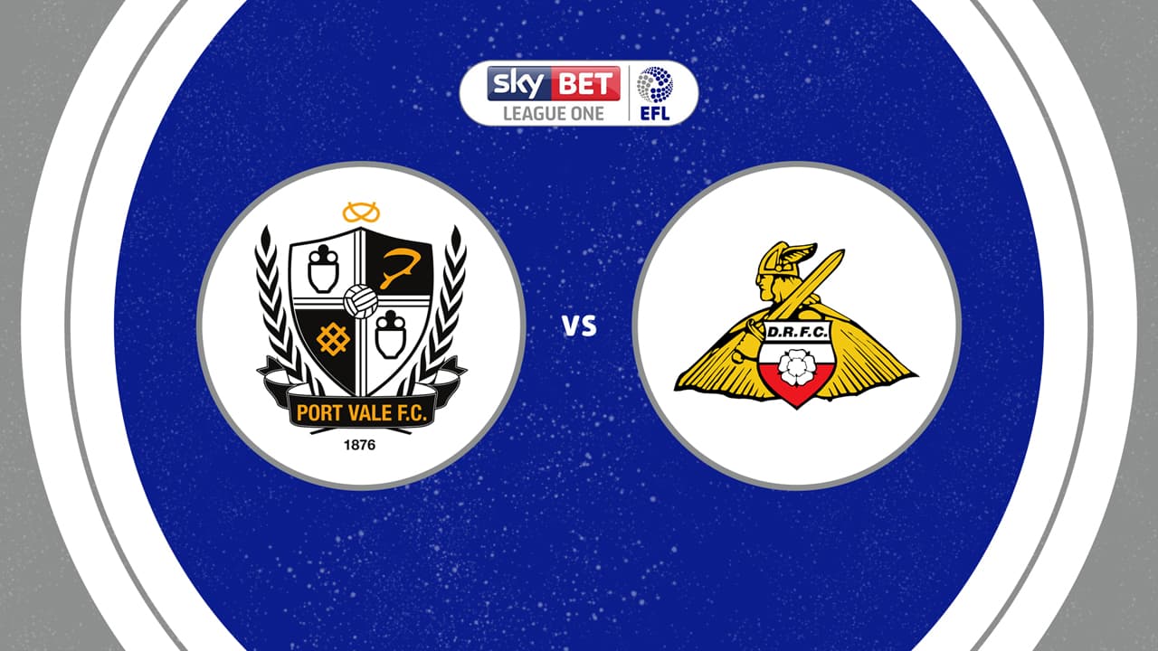 Port Vale vs Doncaster Rovers