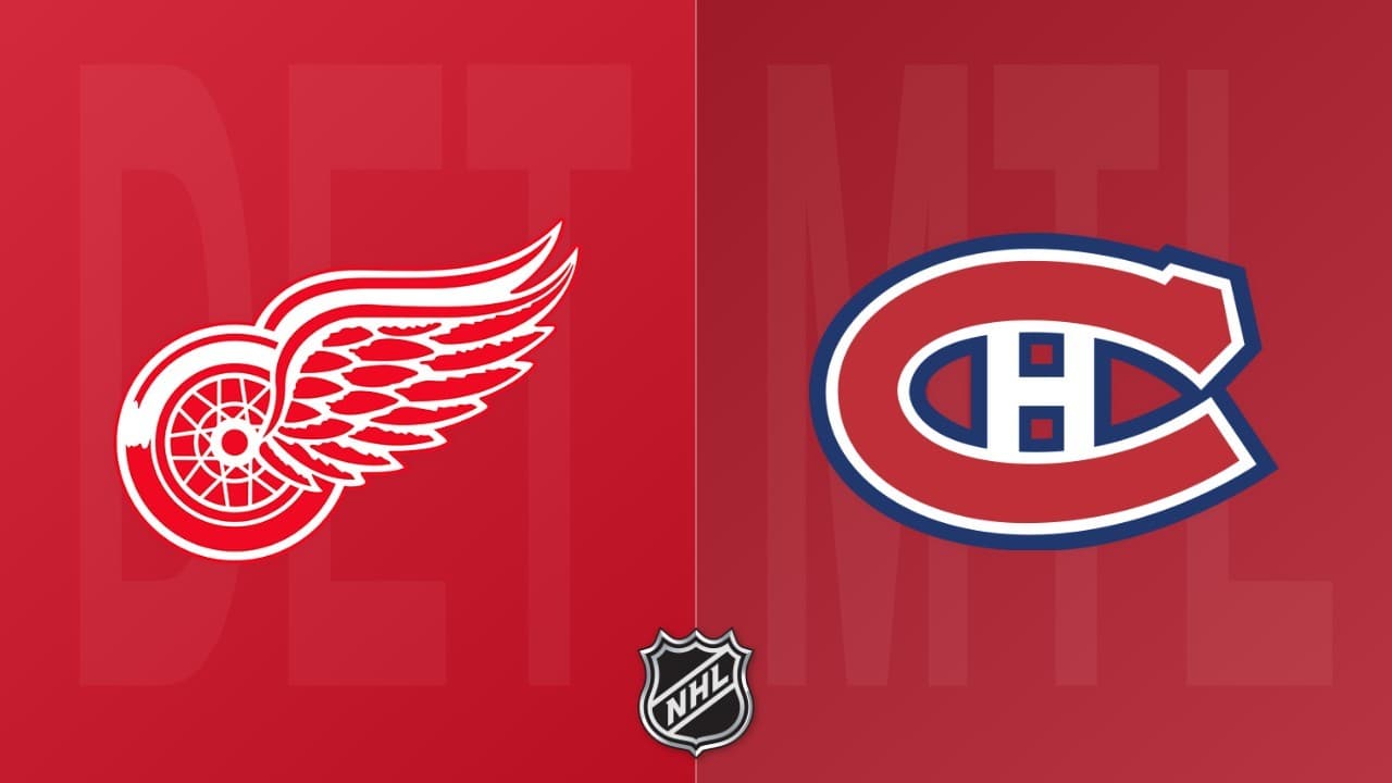 Montreal Canadiens vs Detroit Red Wings