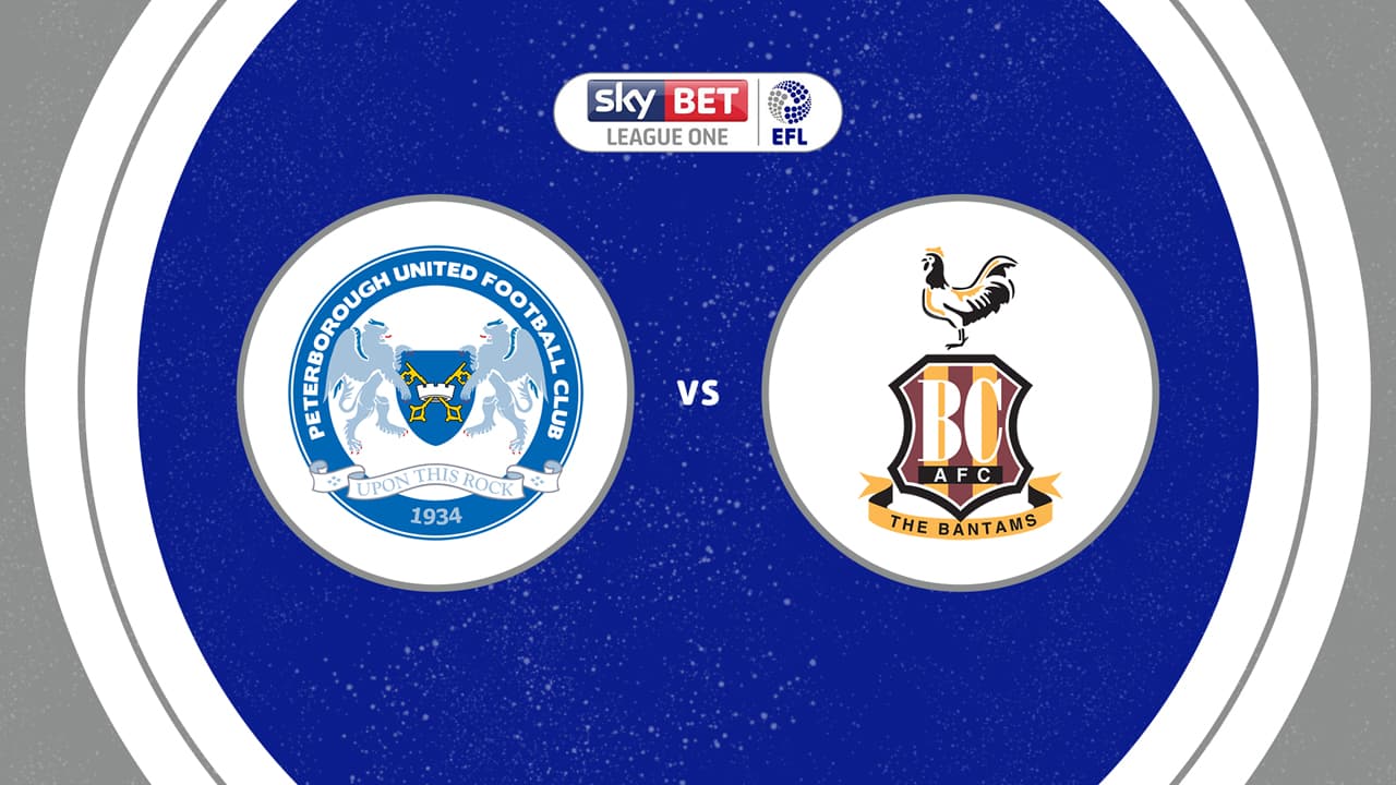 Peterborough United vs Bradford City