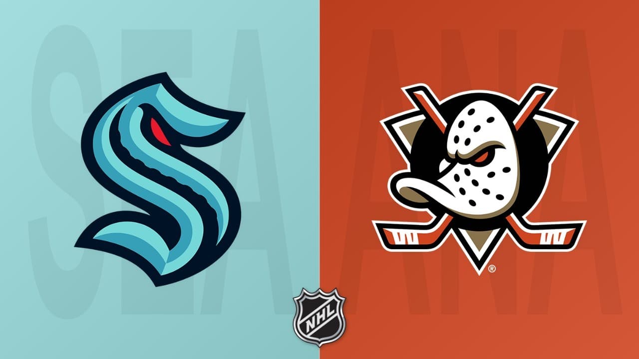 Anaheim Ducks vs Seattle Kraken