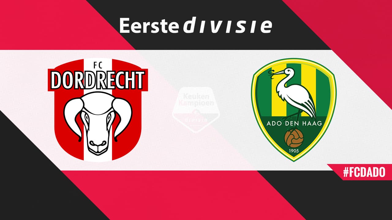 FC Dordrecht vs ADO Den Haag