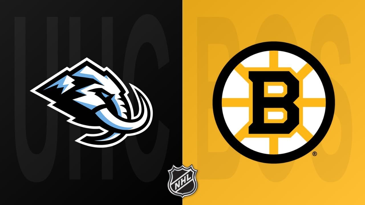 Boston Bruins vs Utah Mammoth