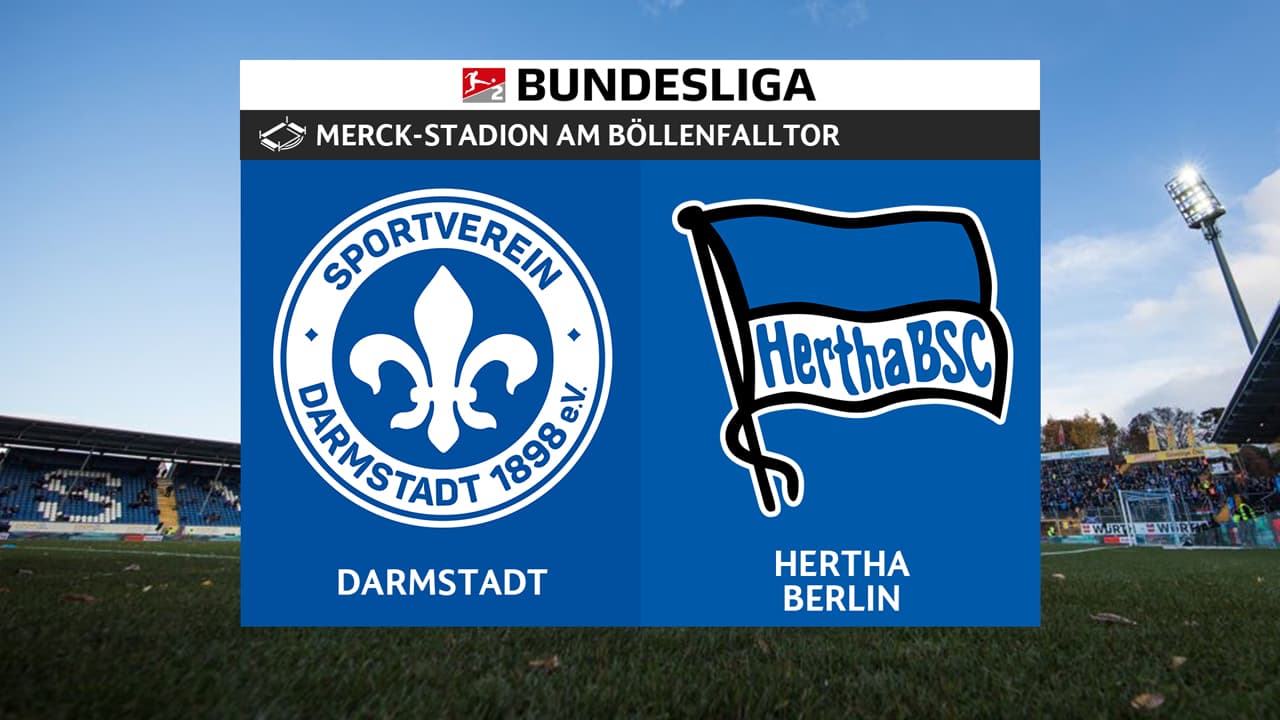 Darmstadt vs Hertha