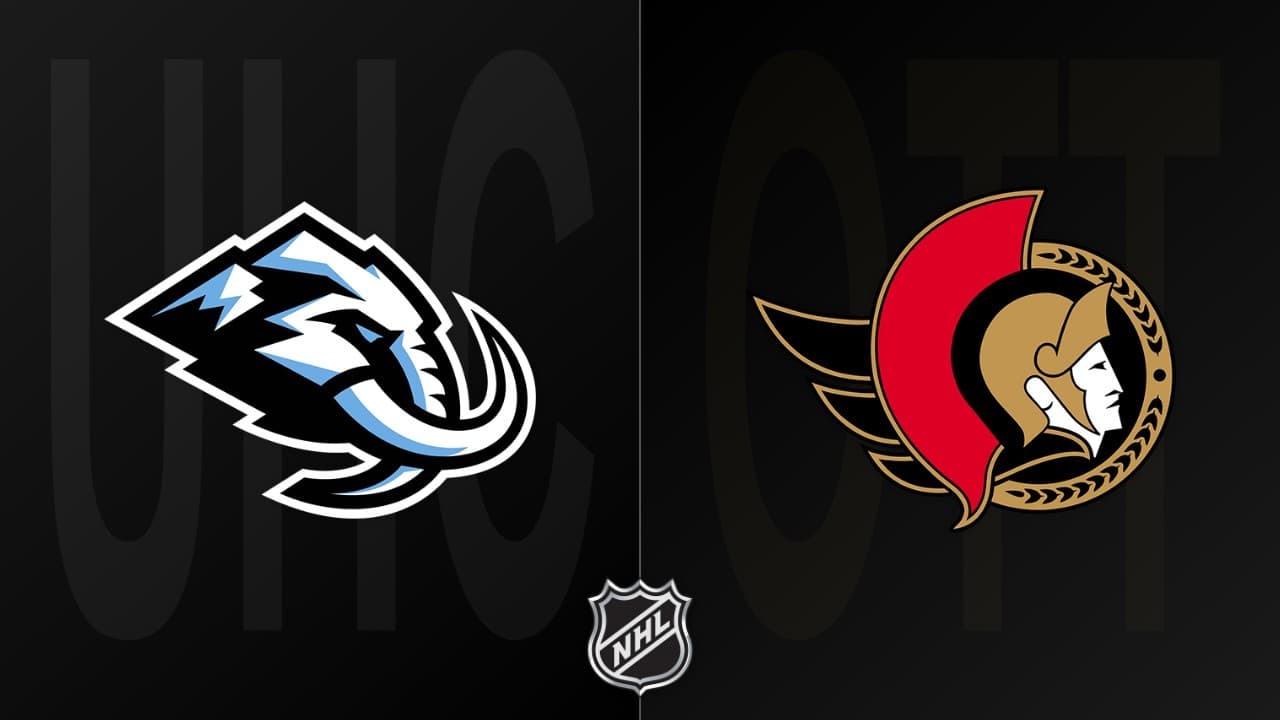 Ottawa Senators vs Utah Mammoth