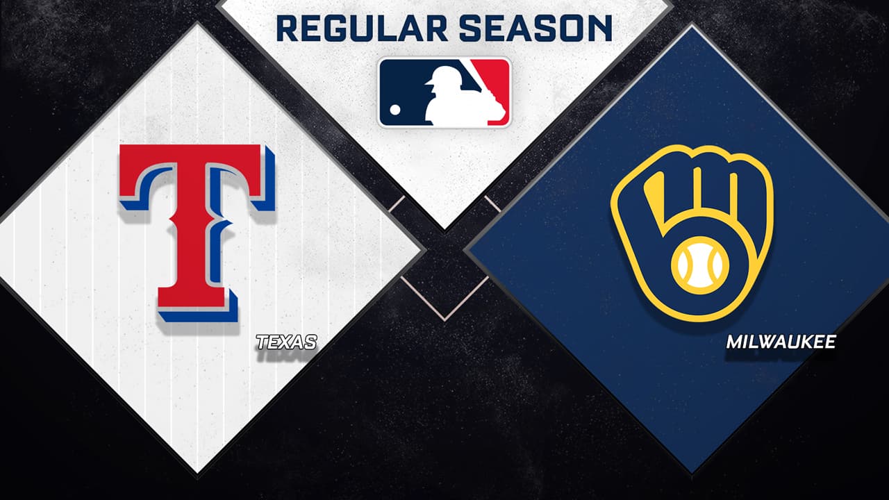 Texas Rangers vs Milwaukee Brewers