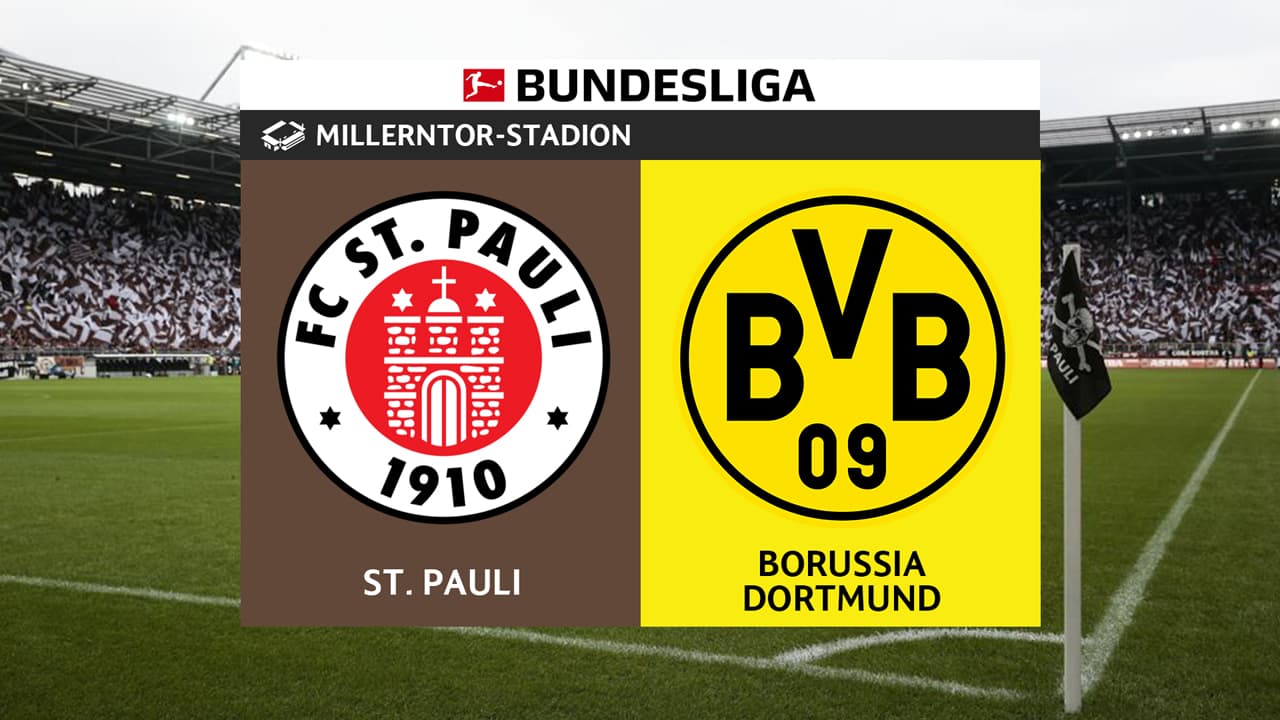 St Pauli vs Borussia Dortmund