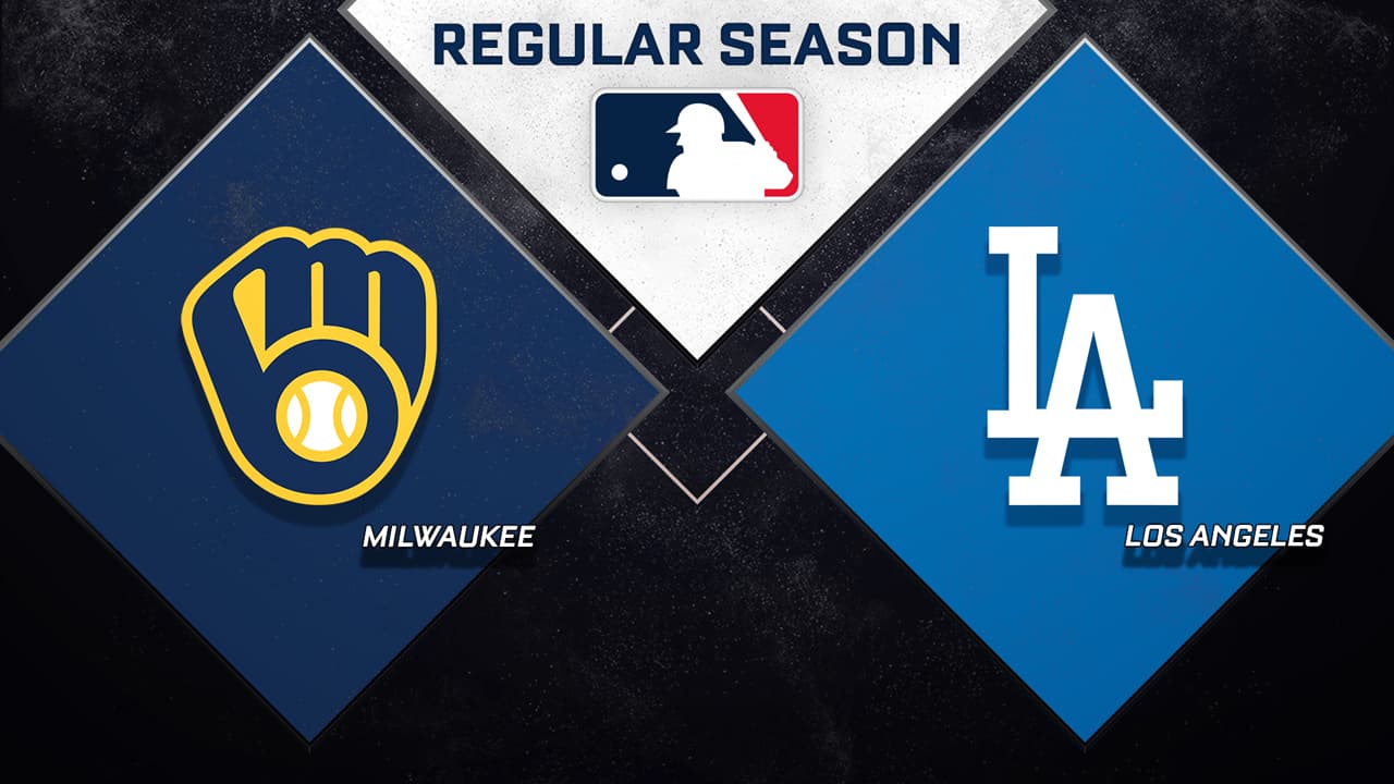 Milwaukee Brewers vs Los Angeles Dodgers
