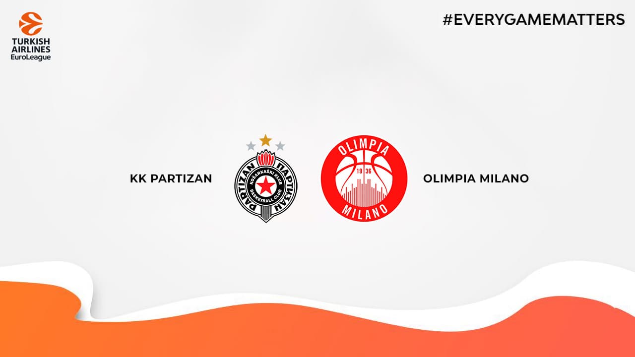 KK Partizan vs Olimpia Milano