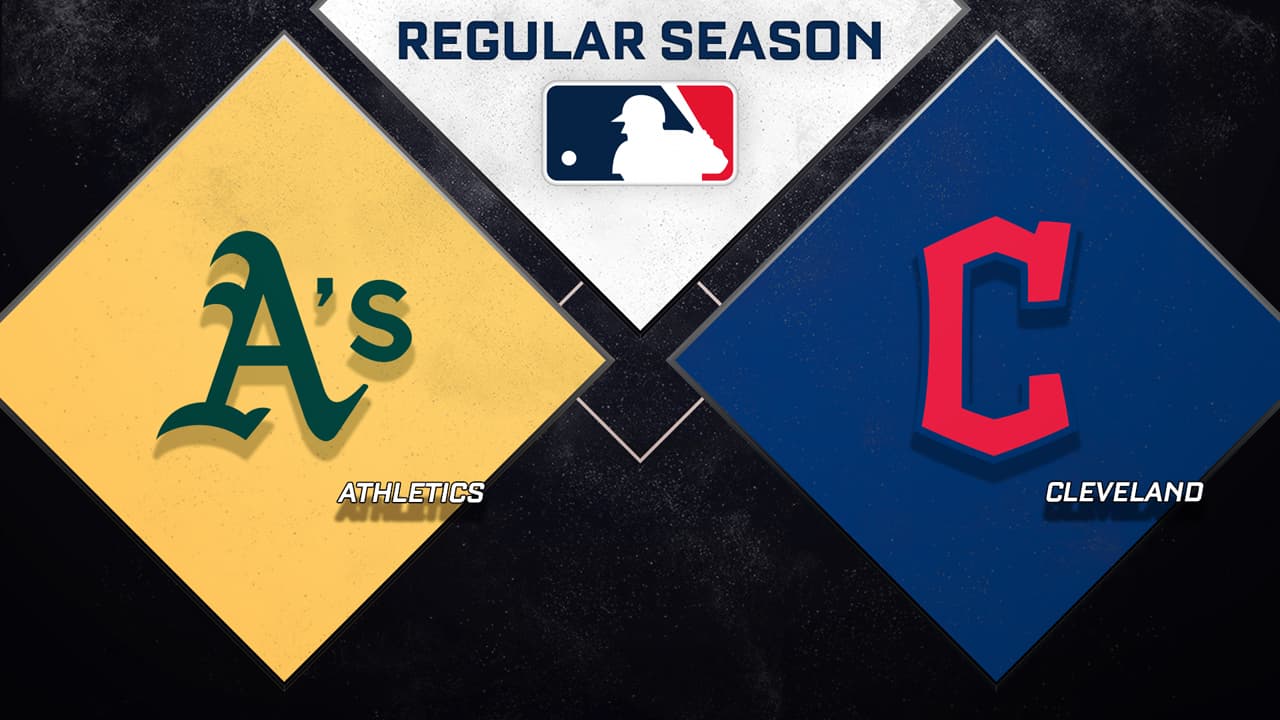 Athletics vs Cleveland Guardians