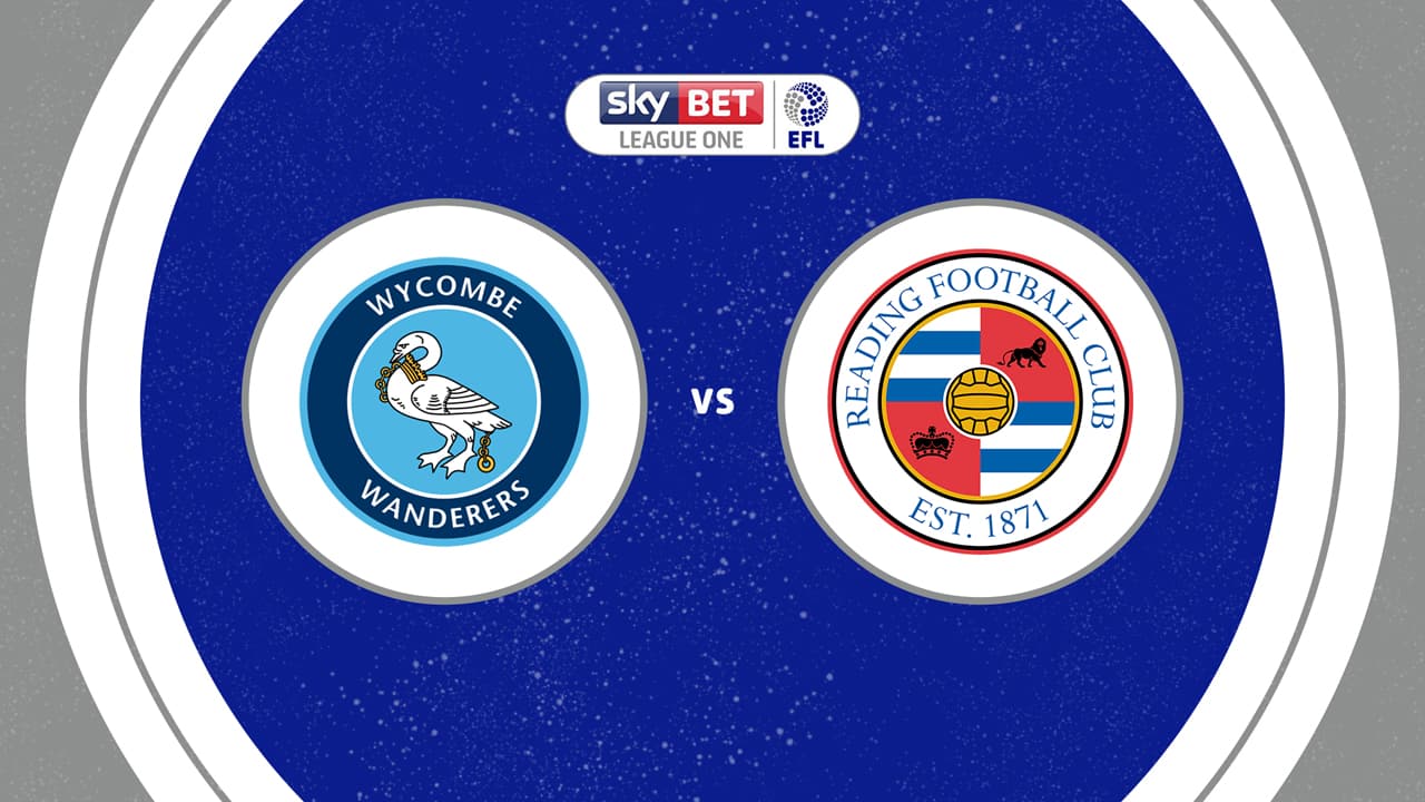 Wycombe Wanderers vs Reading