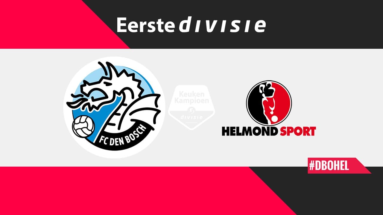 FC Den Bosch vs Helmond Sport