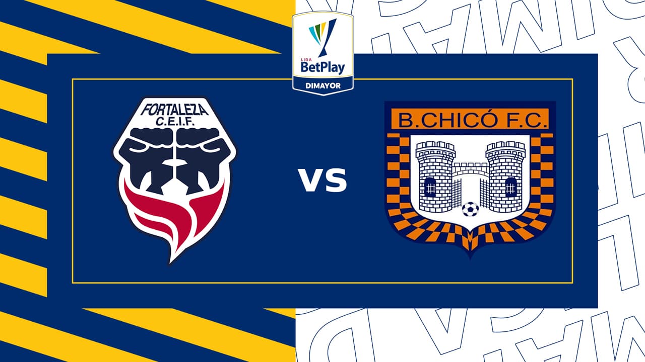 Fortaleza CEIF vs Boyacá Chicó