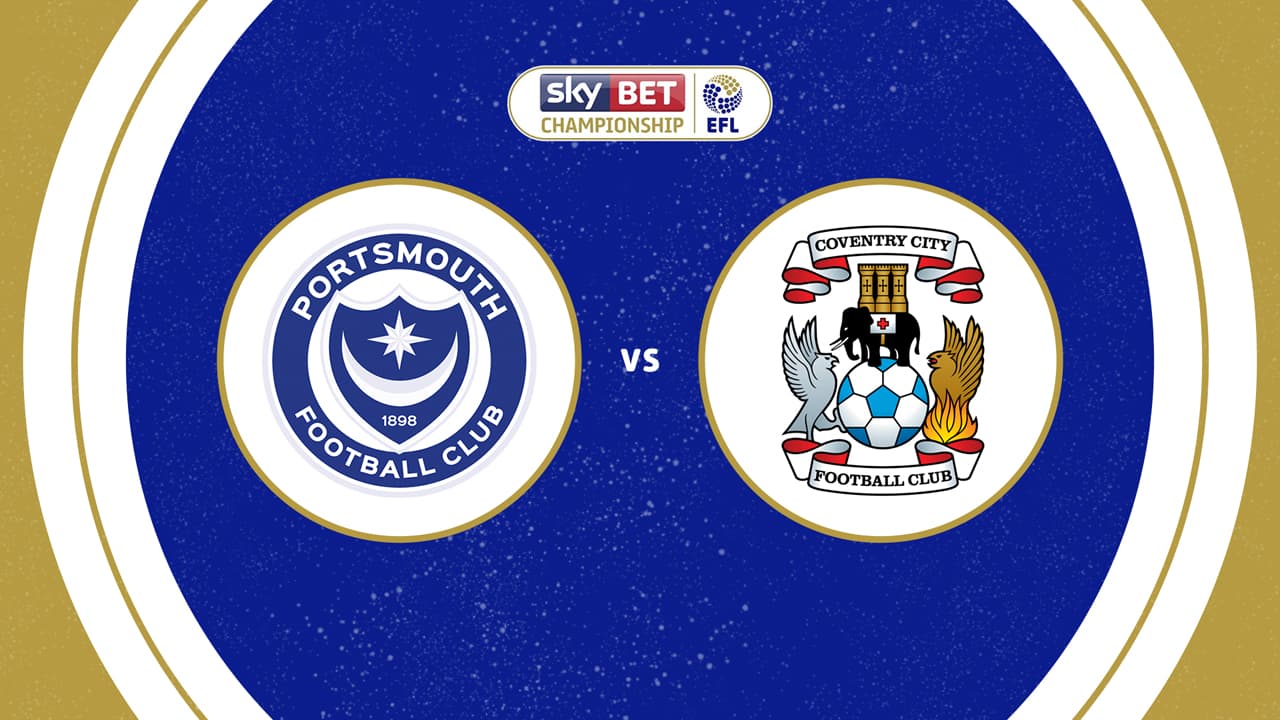 Portsmouth vs Coventry City
