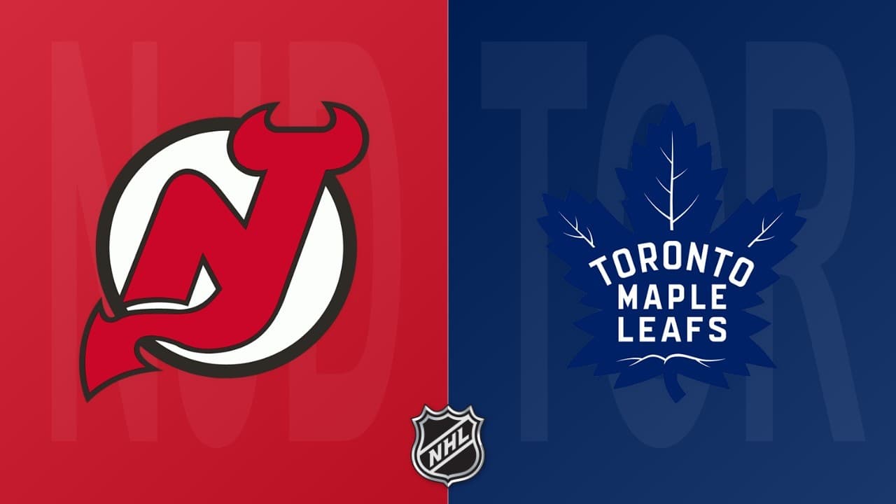 Toronto Maple Leafs vs New Jersey Devils