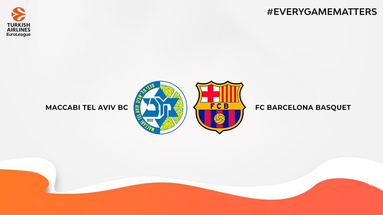 Maccabi Tel Aviv BC vs FC Barcelona Basquet